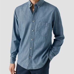 Eton Light Blue Denim Shirt